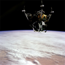 Apollo 9 Lunar Module "Spider" in Earth Orbit