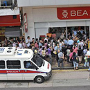 Photo: Run on Hong Kong Bank