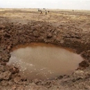 Photo: Experts confirm meteorite crash in Peru