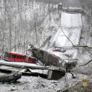 Photo: Bridge in Pittsburgh collapses hours before scheduled Biden visit to talk infrastructure